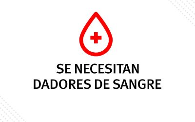 Se solicita dadores de sangre para Héctor Adrián Suarez